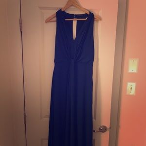 Gorgoues blue BCBG Maxarazia floor length dress